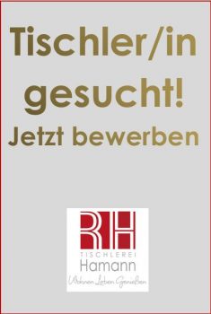 Tischler gesucht